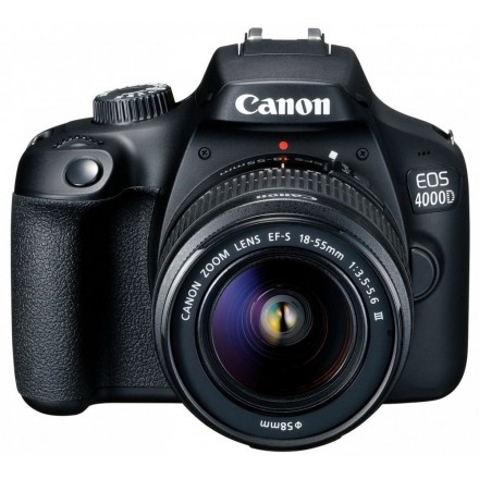 Цифр. фотокамера зеркальная Canon EOS 4000D + объектив 18-55 DC III Цифр. фотокамера зеркальная Canon EOS 4000D + объектив 18-55 DC III